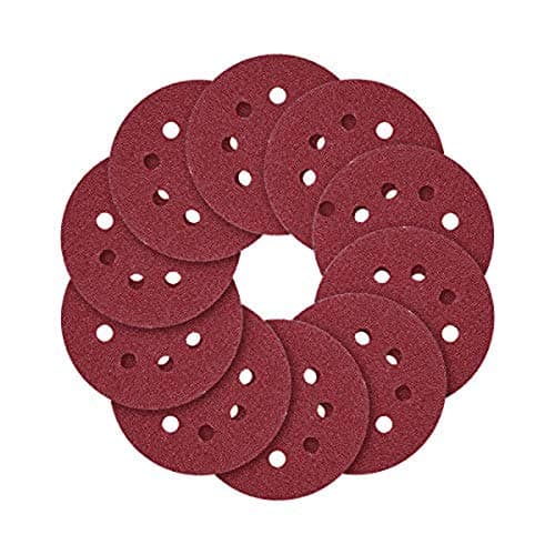 5-Inch 8-Hole Hook and Loop Sanding Discs 70PCS, 40/80/120/240/320/600/800 Assorted Grits Sandpaper - Pack of 70